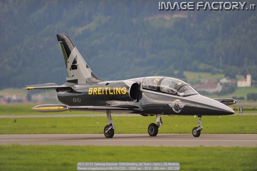 2011-07-01 Zeltweg Airpower 7058 Breitling Jet Team - Aero L-39 Albatros
